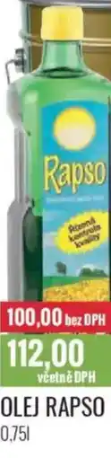 Ratio Olej rapso nabídka