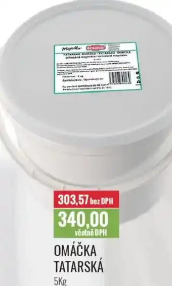 Ratio Omáčka tatarská nabídka