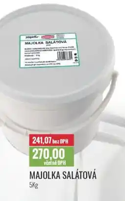 Ratio Majolka salátová nabídka