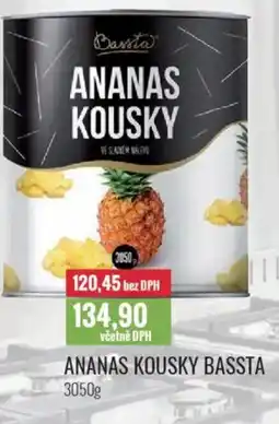 Ratio Ananas kousky bassta nabídka
