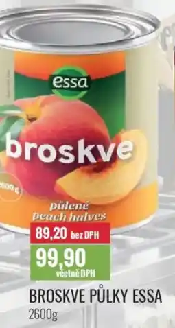 Ratio Broskve půlky essa nabídka
