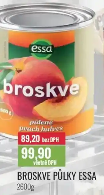 Ratio Broskve půlky essa nabídka