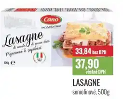Ratio Cano Lasagne semolinové nabídka