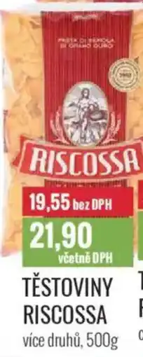 Ratio Těstoviny riscossa nabídka