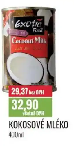 Ratio Kokosové mléko nabídka