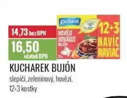 Ratio Kucharek bujón slepičí, zeleninový, hovězí nabídka