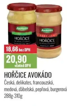 Ratio Hořčice avokádo nabídka