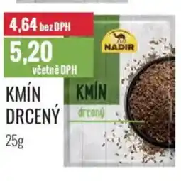 Ratio NADIR Kmín drcený nabídka
