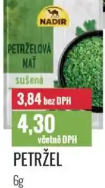 Ratio NADIR Petržel nabídka