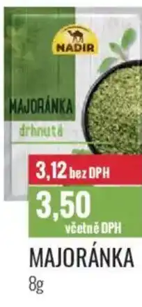 Ratio NADIR Majoránka nabídka