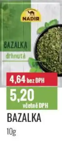 Ratio NADIR Bazalka nabídka