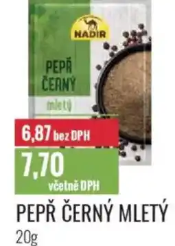 Ratio NADIR Pepř černý mletý nabídka