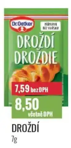 Ratio Dr.Oetker Droždí nabídka