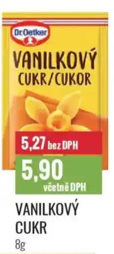 Ratio Dr.Oetker Vanilkový cukr nabídka