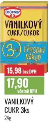 Ratio Dr.Oetker Vanilkový cukr 3ks nabídka