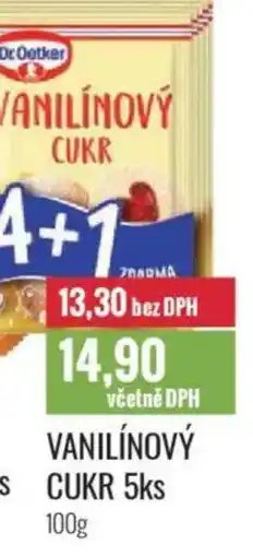 Ratio Dr.Oetker Vanilínový cukr nabídka