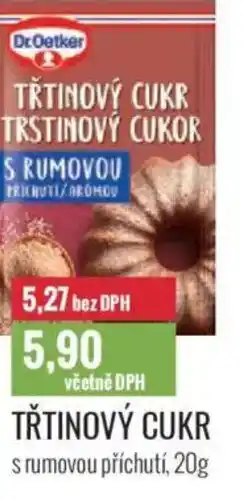 Ratio Dr.Oetker Třtinový cukr s rumovou příchutí nabídka
