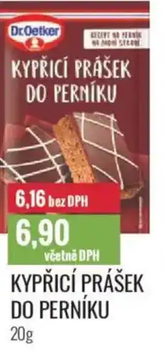 Ratio Dr.Oetker Kypřicí prášek do perníku nabídka