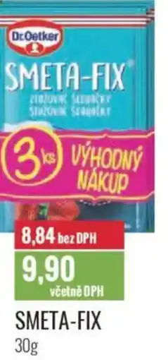 Ratio Dr.Oetker Smeta-fix nabídka