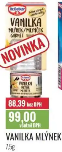 Ratio Dr.Oetker Vanilka mlýnek nabídka