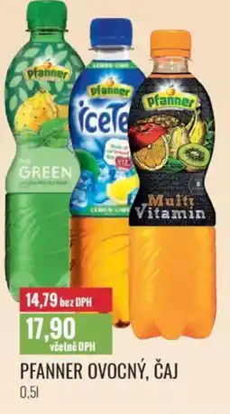 Ratio Pfanner ovocný, čaj nabídka