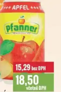 Ratio Pfanner ovocný jablko nabídka