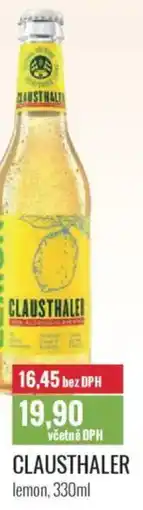 Ratio Clausthaler lemon nabídka