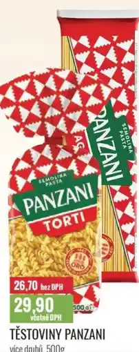 Ratio Těstoviny panzani nabídka