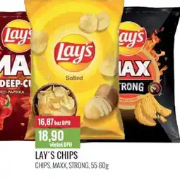 Ratio Lay's chips chips, maxx, strong nabídka