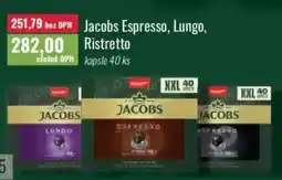 Ratio Jacobs Espresso, Lungo, Ristretto nabídka