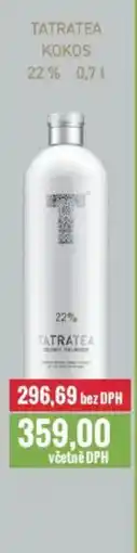 Ratio Tatratea kokos 22% nabídka