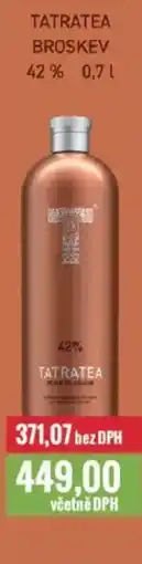 Ratio Tatratea broskev 42% nabídka