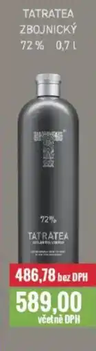 Ratio Tatratea zbojnický 72% nabídka