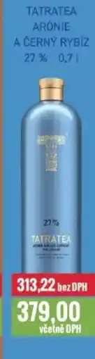 Ratio Tatratea arónie a černý rybíz 27% nabídka