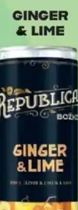 Ratio REPUBLICA Ginger & lime nabídka