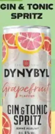 Ratio DYNYBYL Gin & tonic spritz nabídka