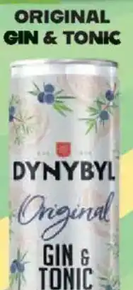 Ratio DYNYBYL Original gin & tonic nabídka