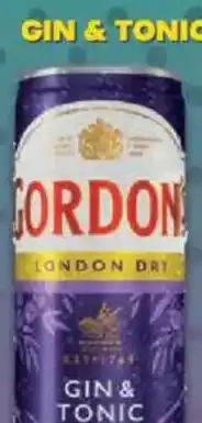 Ratio Gin & tonic nabídka