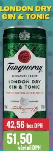 Ratio London dry gin & tonic nabídka