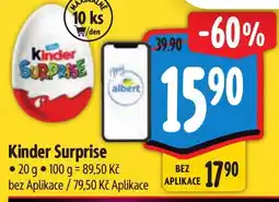 Albert Kinder Surprise nabídka