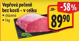 Albert Vepřová pečeně bez kosti - v celku nabídka
