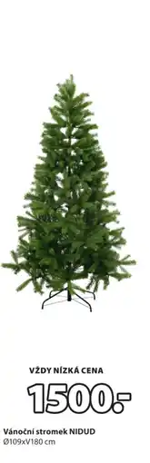 JYSK Vánoční stromek NIDUD 180 cm nabídka