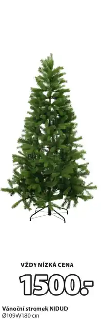 JYSK Vánoční stromek NIDUD 180 cm nabídka