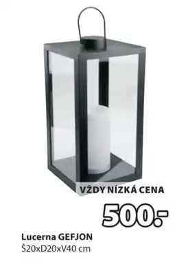 JYSK Lucerna GEFJON 40 cm nabídka