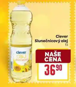 Billa Clever Slunečnicový olej 1l nabídka