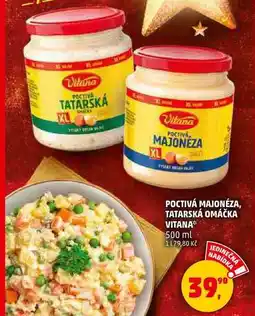 Penny Market POCTIVÁ MAJONÉZA VITANA, 500 ml nabídka