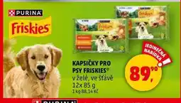 Penny Market KAPSIČKY PRO PSY FRISKIES, 12x 85 g nabídka