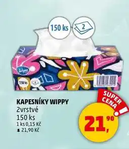 Penny Market KAPESNÍKY WIPPY, 150 ks nabídka