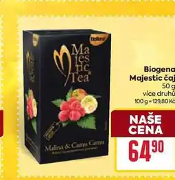 Billa Biogena Majestic čaj 50 g nabídka