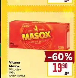 Billa Vitana Masox 10 kostek 110 g nabídka